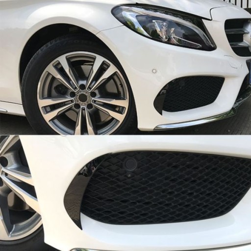FLAPS SPOJLER MERCEDES W205 PAKET AMG BLACK