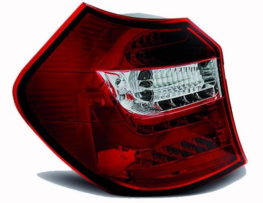 LAMPE FAROVI LED BMW E87/E81 04-08/07 RED WHITE B