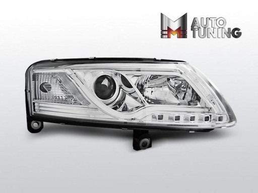 LAMPE FAROVI AUDI A6 C6 04-08 XENON TUBE LIGHTS TRU DRL C