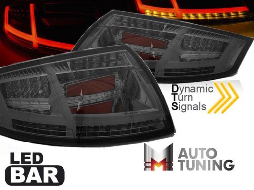 LAMPE FAROVI AUDI TT 04.06-02.14 SMOKE LED BAR