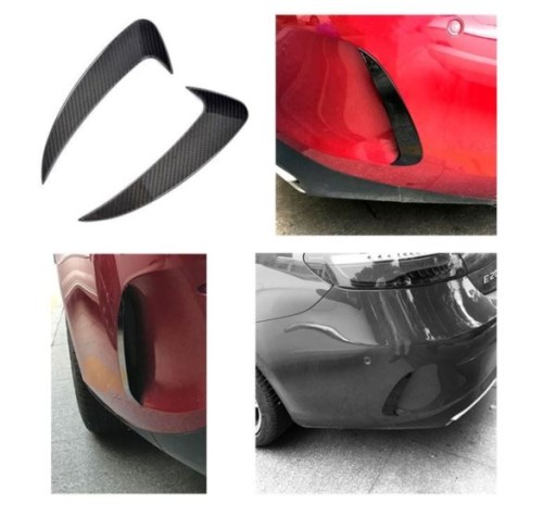 AMG AERO FLAPS ZADNJI MERCEDES C238 A238 KARBON