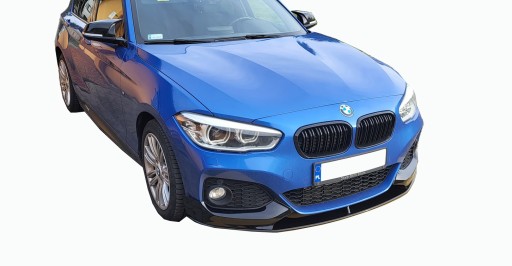 SPOJLER SPLITER BMW F20 LCI 15-18 GLOSSY BLACK