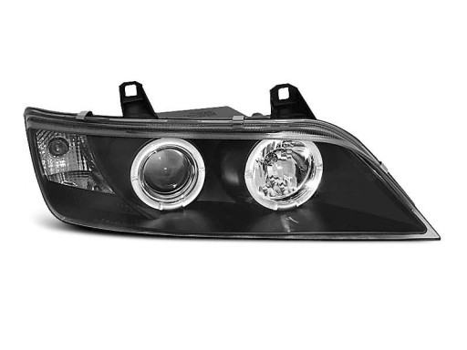 LAMPE FAROVI  PREDNJI BMW Z3 01.96-02 ANGEL EYES BLACK