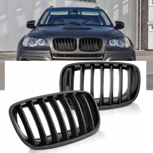 MASKA (NERKI) BMW E70 E71 X5/X6 07-14 CRNI SJAJNI