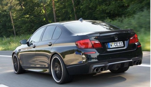 DIFUZOR ZADNJI BMW F10 10- LOOK M5 DUET DVOSTRUKI