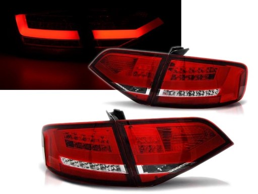 LAMPE FAROVI T. AUDI A4 B8 01-11 LIMUZINA / R-W LED