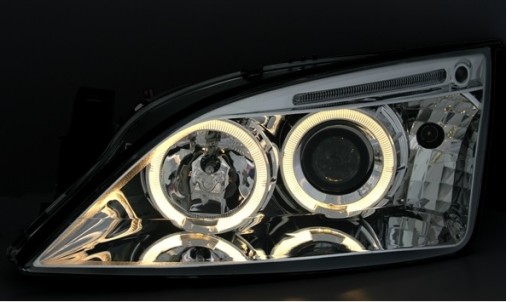 LAMPE FAROVI FORD MONDEO 09.00-05.07 ANGEL EYES CHROME