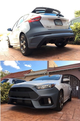 BODY KIT BRANICI FORD FOCUS 15-18 LOOK RS