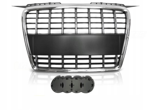 MASKA AUDI A3 05-08 S8 LOOK CHROME BLACK