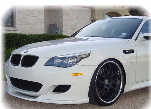 MASKA BMW E60 E61 03-10 LOOK M5 BLACK MATT