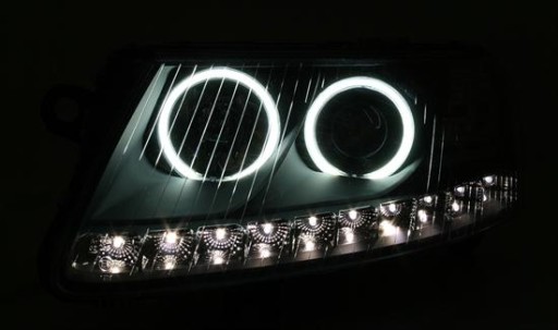 LAMPE FAROVI AUDI A6 C6 04.04-08 ANGEL EYES LED CHROME LAMPE FAROVI AUDI A6 C6 04.04-08 ANGEL EYES LED CHROME
