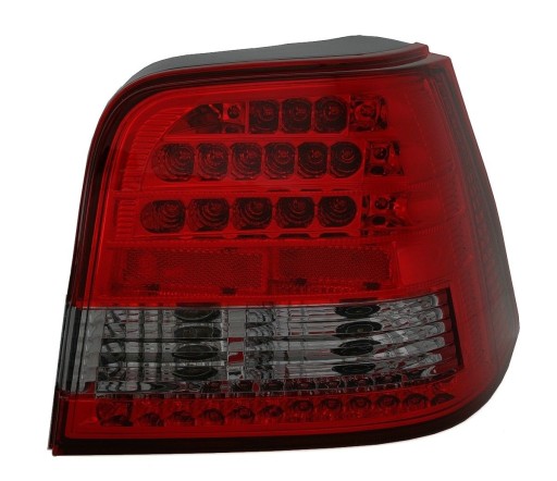 LAMPE FAROVI LED VW GOLF IV 98-04 RED SMOKE