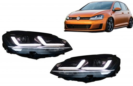 LAMPE FAROVI  PREDNJI VW GOLF 7 (12-17) OSRAM LED CHROME