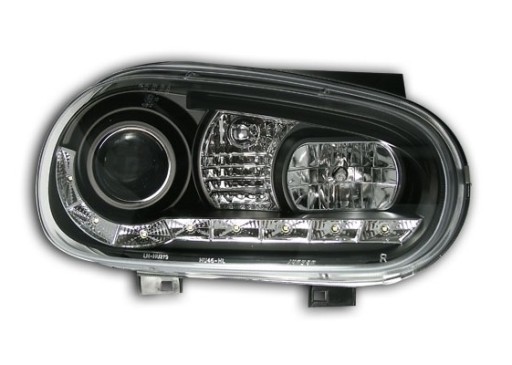 LAMPE FAROVI DAYLINE VW GOLF 4 98-04 BLACK