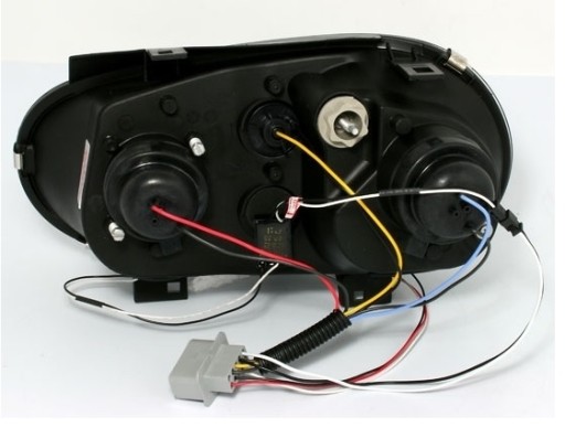 LAMPE FAROVI DAYLINE VW GOLF 4 98-04 BLACK