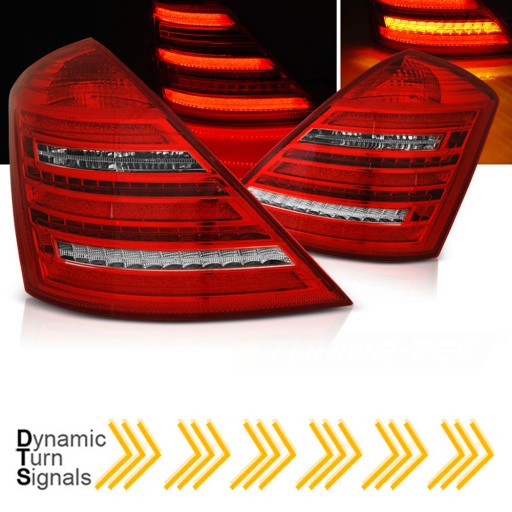 LAMPE FAROVI LED MERCEDES W221 05-09 LOOK W222 R-W SEQ