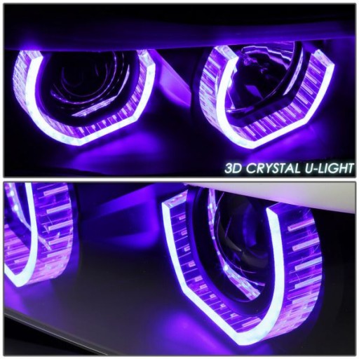 LAMPE FAROVI PREDNJI ANGEL BMW E90 05-11 LED (MODEL SA 3 VRATA) BLACK LAMPE FAROVI PREDNJI ANGEL BMW E90 05-11 LED (MODEL SA 3 VRATA) BLACK