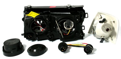 LAMPE FAROVI ANGEL EYES VW PASSAT B5 96-10/00 KROM DEPO