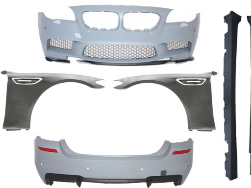 BODY KIT BMW F10 10-13 LOOK M5 + BLATOBRANI