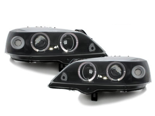 LAMPE FAROVI  PREDNJI ANGEL EYES OPEL ASTRA G CRNE