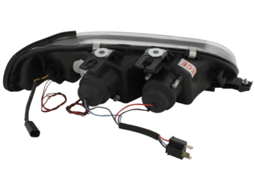 LAMPE FAROVI HONDA CIVIC 91-95 2D/3D ANGEL EYES KROM