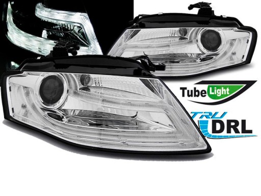 LAMPE FAROVI DAYLINE AUDI A4 B8 04.08-11 TRU DRL CHROME LAMPE FAROVI DAYLINE AUDI A4 B8 04.08-11 TRU DRL CHROME