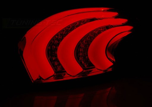 LAMPE FAROVI PEUGEOT 208 4.12- RED WHITE LED BAR LAMPE FAROVI PEUGEOT 208 4.12- RED WHITE LED BAR
