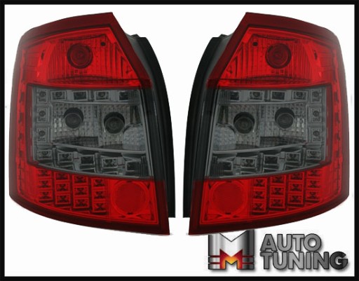 LAMPE FAROVI  ZADNJA LED AUDI A4 B6 AVANT RED SMOKE