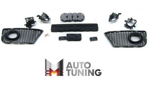 BRANIK AUDI A3 08-12 LOOK RS3 BLACK MASKA