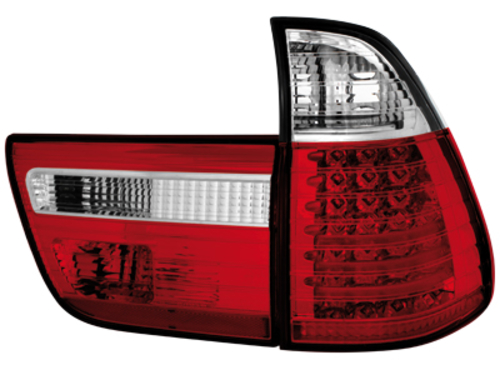 LAMPE FAROVI LED BMW X5 E53 8/99-10/03 RED WHITE
