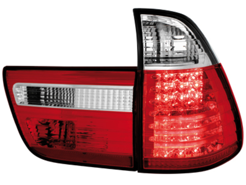 LAMPE FAROVI LED BMW X5 E53 8/99-10/03 RED WHITE