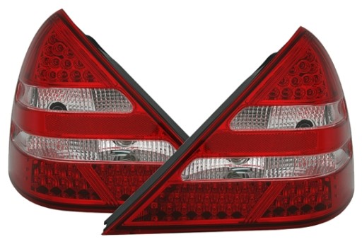 LAMPE FAROVI LED MERCEDES SLK R170 96-04 RED WHITE