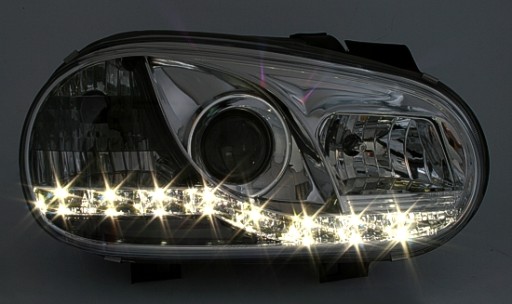 LAMPE FAROVI DAYLIGHT VW GOLF 4 97-03 KROM