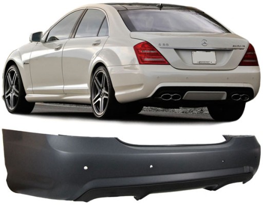 BODY KIT MERCEDES W221 S CLASS STYLE AMG LONG