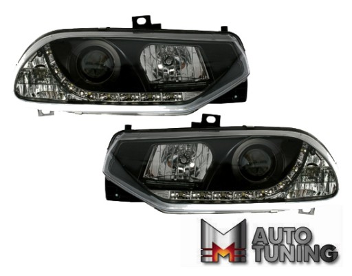 LAMPE FAROVI DAYLINE ALFA ROMEO 156 97-03 CRNE