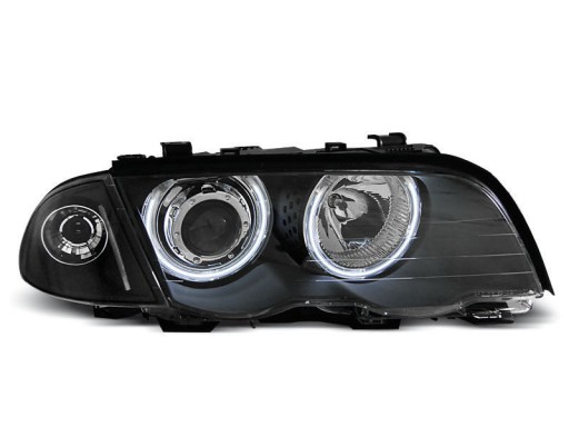 LAMPE FAROVI  PREDNJI BMW E46 05.98-08.01 S/T BLACK CCFL