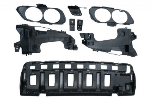 DIFUZOR ZADNJI MERCEDES W213 16- E53 DESIGN SILVER