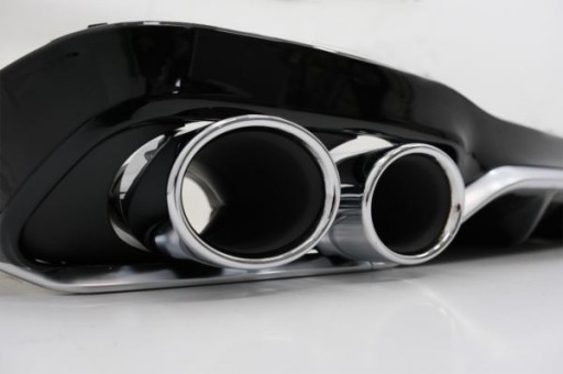 DIFUZOR ZADNJI MERCEDES W213 16- E53 DESIGN SILVER