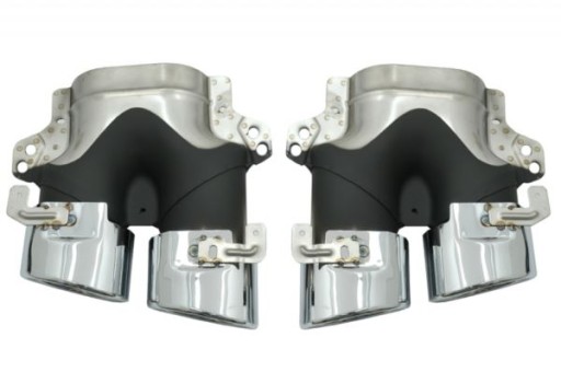 DIFUZOR ZADNJI MERCEDES W213 16- E53 DESIGN SILVER