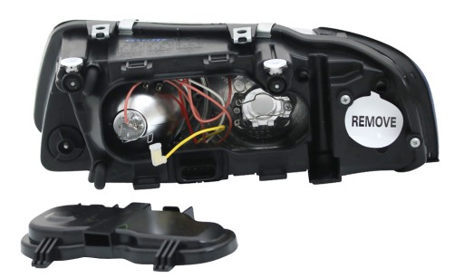 LAMPA FAR S LEČOM AUDI A3 8L 00-03 KROM REDIZAJN DESNI