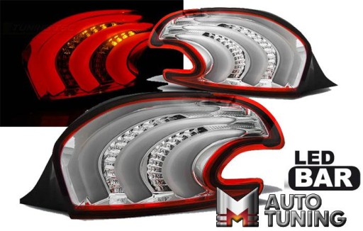 LAMPE FAROVI PEUGEOT 208 4.12- RED WHITE LED BAR