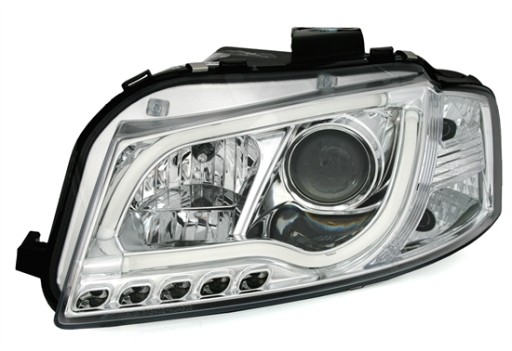 LAMPE FAROVI PREDNJI AUDI A3 03-08 KROM TUBE LIGHT NEW LAMPE FAROVI PREDNJI AUDI A3 03-08 KROM TUBE LIGHT NEW
