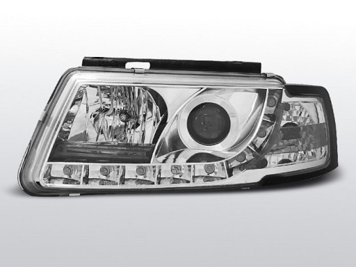 LAMPE FAROVI VW PASSAT B5 3B 11.96-08.00 TRU DRL CHROME LAMPE FAROVI VW PASSAT B5 3B 11.96-08.00 TRU DRL CHROME