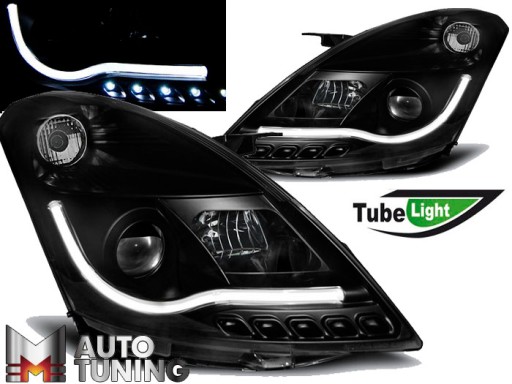 LAMPE FAROVI SUZUKI SWIFT IV 10-10.13 TUBE LIGHT BLACK LAMPE FAROVI SUZUKI SWIFT IV 10-10.13 TUBE LIGHT BLACK