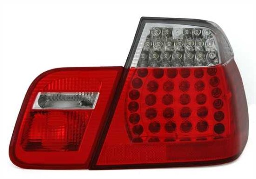 LAMPE FAROVI  ZADNJA LED BMW E46 98-01 LIMUZINA / RED WHITE