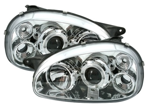 LAMPE FAROVI ANGEL EYES OPEL CORSA B 9/93-9/00 KROM LAMPE FAROVI ANGEL EYES OPEL CORSA B 9/93-9/00 KROM