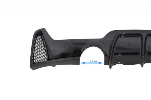 DIFUZOR BMW F32 F33 F36 M-P PIANO BLACK -O---O-