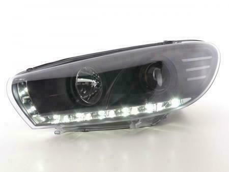 LAMPE FAROVI  PREDNJI VW SCIROCCO 15-19 BLACK LED