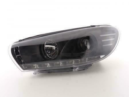 LAMPE FAROVI  PREDNJI VW SCIROCCO 15-19 BLACK LED