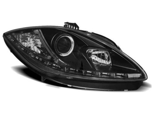 LAMPE FAROVI SEAT LEON ALTEA 09-12 DAYLIGHT BLACK